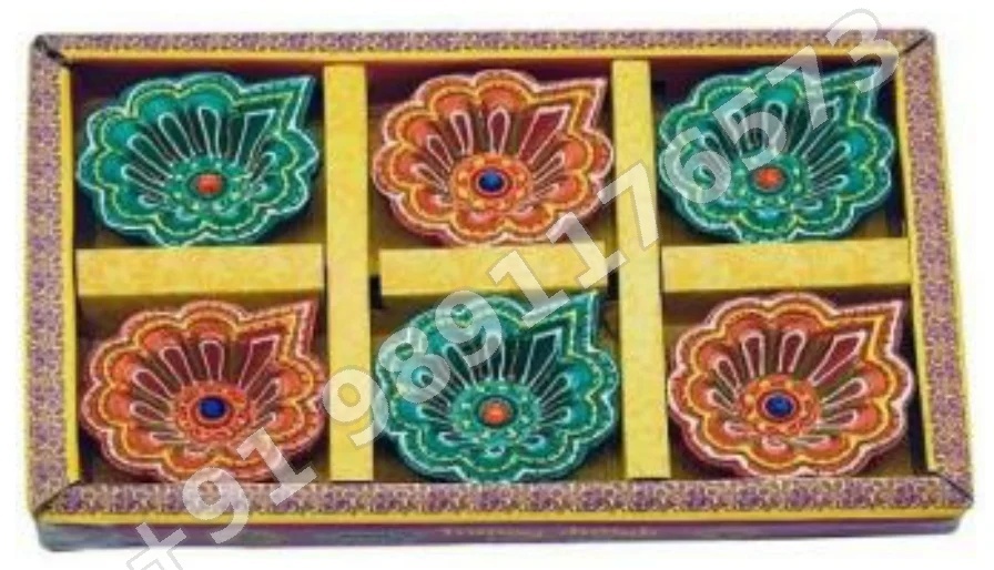 PLAIN CLAY DIYAS 6 PCS